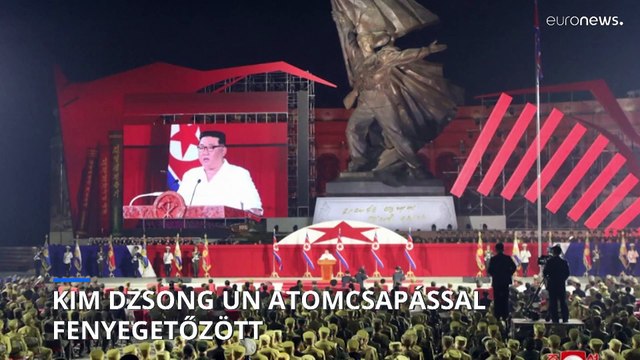 Kim Dzsongun megint nukleáris csapással fenyegetőzik