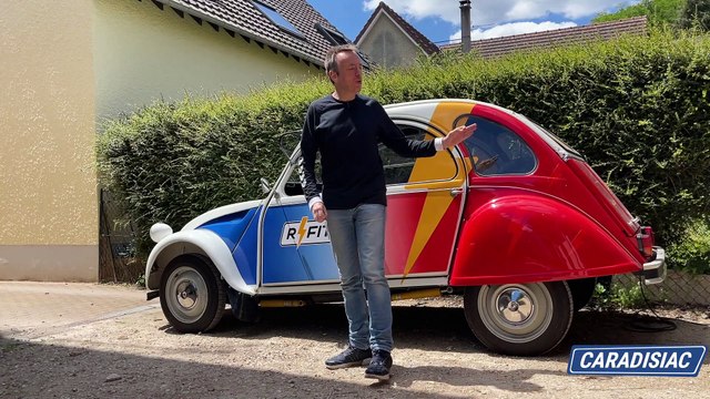 Balade d’été en Citroën 2CV retrofitée
