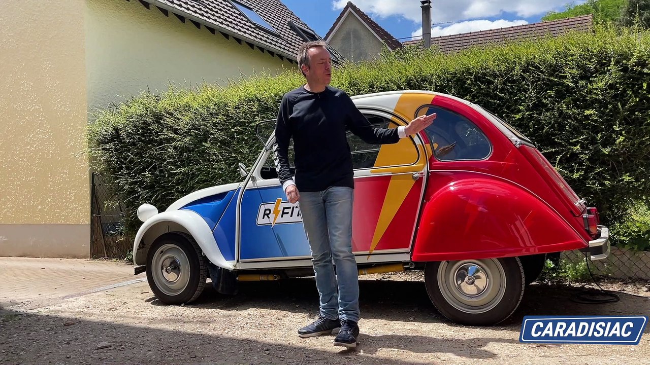 Balade d’été en Citroën 2CV retrofitée