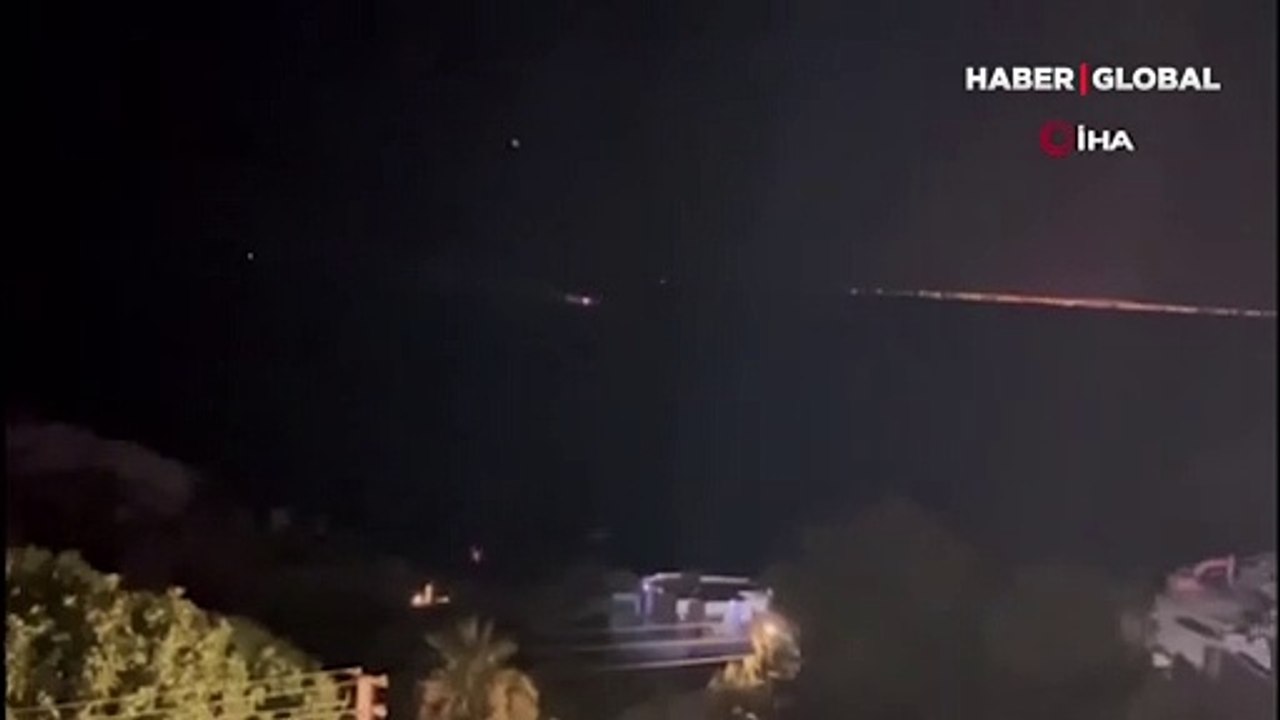 Ege Denizi'nde nefes kesen kovalamaca! Sahil Gü...