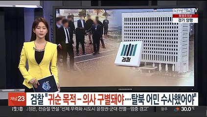 검찰 "귀순목적-의사 구별돼야…탈북어민 수사했어야"