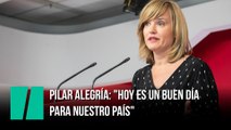 Pilar Alegría: 
