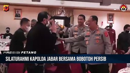 Silaturahmi Kapolda Jabar dengan Bobotoh Persib dalam rangka Sukseskan Kompetisi Liga 1 BRI