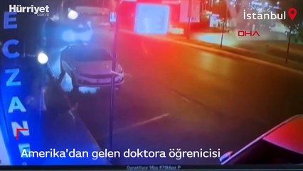 Amerika'dan gelen doktora öğrencisini tartıştığı sürücü bıçakladı