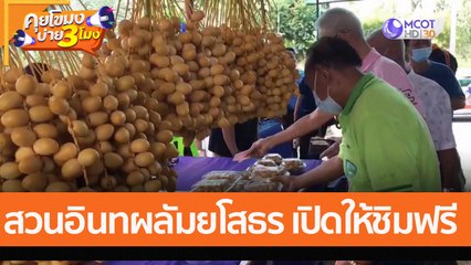 สวนอินทผลัมยโสธร เปิดให้ชิมฟรี (28 ก.ค. 65) คุยโขมงบ่าย 3 โมง