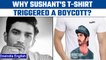 Sushant Singh Rajput's T-shirt triggers #BoycottFlipKart on Twitter, know why | Oneindia news *News