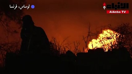 حريق يدمر حوالى ألف هكتار في جنوب شرق فرنسا