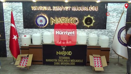 Esenyurt'ta 228 kilogram uyuşturucu yakalandı