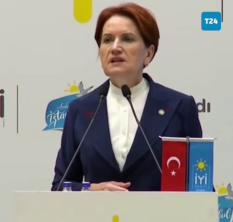 Akşener: Hanım kız deyince kızılıyor, sürtük deyince problem yok