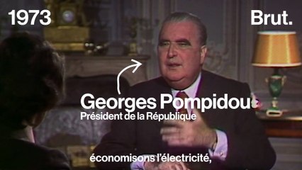 En 1973, les Français déjà appelés à faire des économies d’énergie