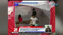 Ilang taga-Bangued, Abra, pansamantalang sumisilong sa mga modular tent at tolda; problema ang pagkukunan ng malinis na inuming tubig | 24 Oras