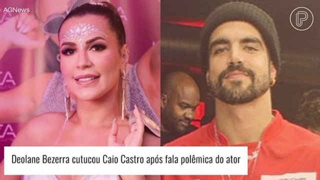 Quem paga a conta? Deolane Bezerra reage com alfinetada à polêmica com Caio Castro: 'Ajuda, né'