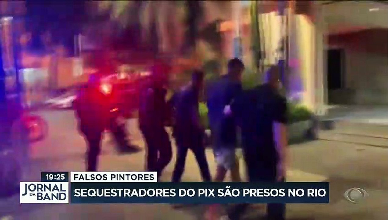 Falsos pintores que sequestravam são presos no RJ