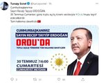 Cumhurbaşkanı Erdoğan Ordu'da toplu açılış törenine katılacak