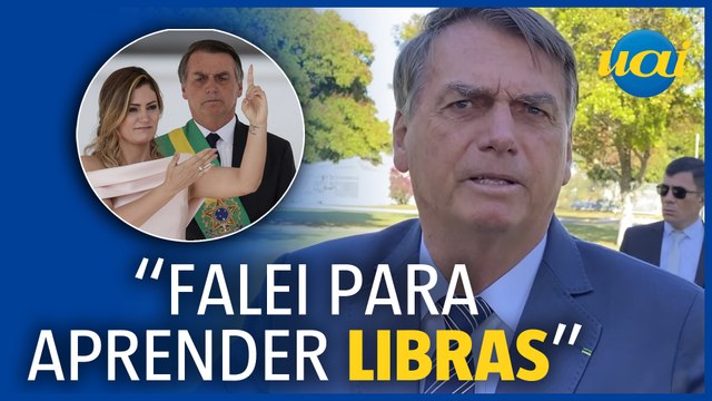 Bolsonaro faz piadas sobre primeira-dama Michelle