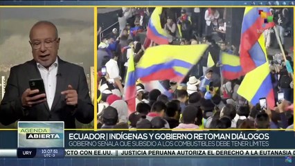 Indígenas y gobierno de Lasso negocian subsidios de los combustibles y precios en bienes de consumo