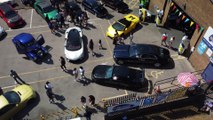 Watch incredible drone footage as Leeds garage Bsmart Autocentre hosts supercar charity event