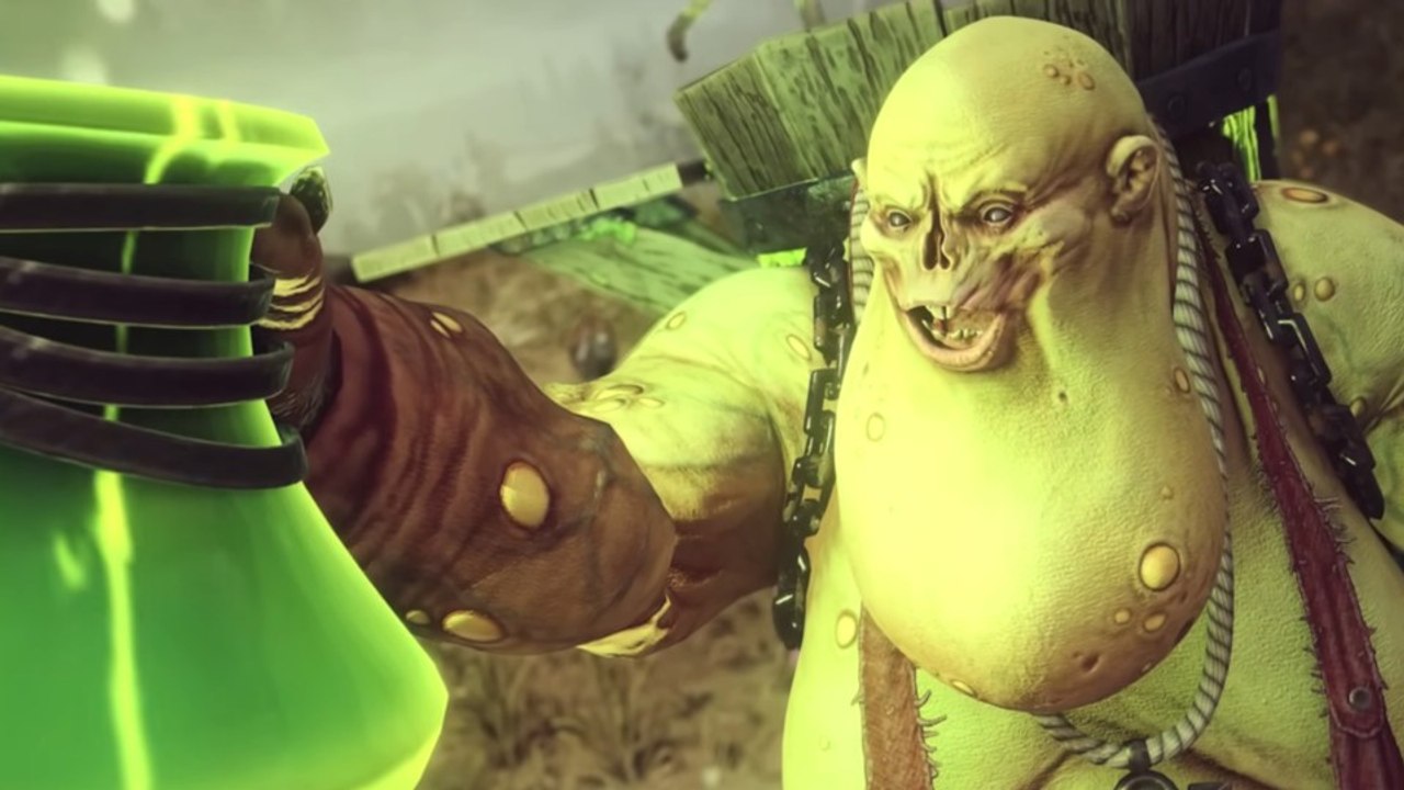 Total War Warhammer 3 zeigt den neuen (und sehr ekligen) Chaos-Kommandanten Festus