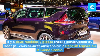 Voitures 7 places : quelles marques en proposent ?