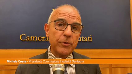 Cossa "Con principio insularità data storica per Sardegna e Sicilia"