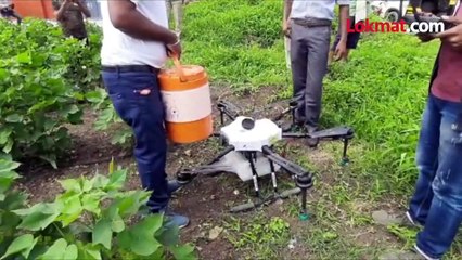 आता शेताच्या बांधावर उभं राहून करता येईल फवारणी!