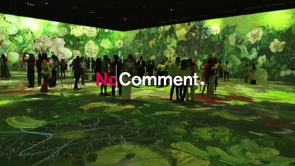 Van Gogh a 8K numa exposição no Rio de Janeiro