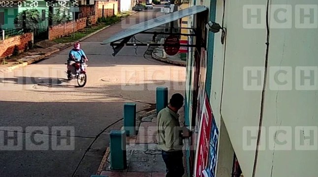 ¡Justicia divina! Cámaras de seguridad captan a ladrón y días después lo capturan en Olancho