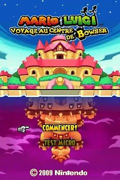 Mario & Luigi : Voyage au Centre de Bowser online multiplayer - nds