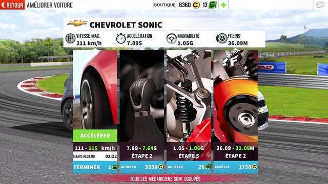 GT Racing 2 The Real Car Experience Entre deux courses