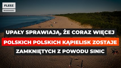 Sinice w Polsce. Zamknięto 11 kąpielisk w całym kraju