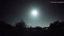 Meteorito atraviesa el cielo de Texas como una enorme bola de fuego