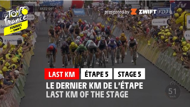 Flamme Rouge / Last KM - Étape 5 / Stage 5 - #TDFF2022