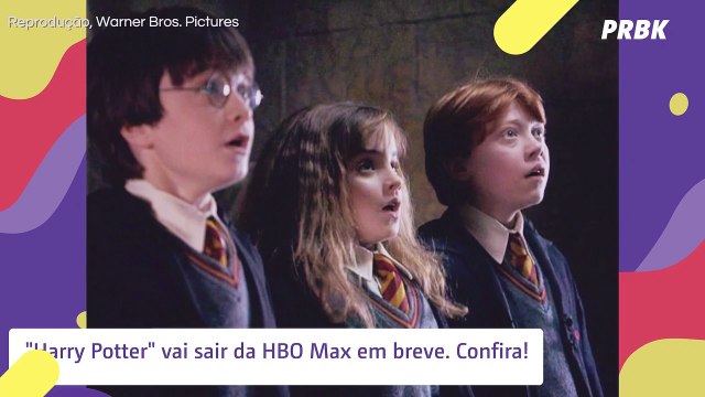Harry Potter vai sair da HBO Max em breve. Confira!