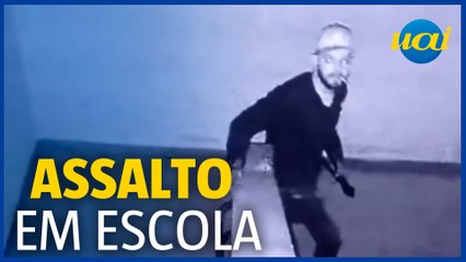 Ladrões furtam mais de mil metros de fiação de escola