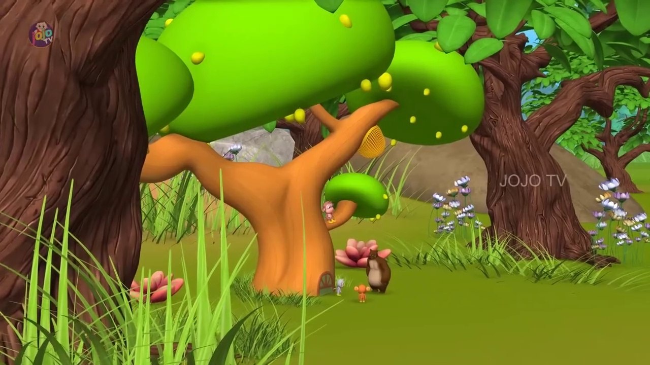 Elephant Bear Forest Song Hindi Moral Stories for Kids | JOJO TV Kids