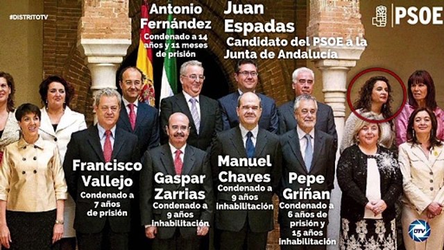 Pedro Pedrosa: Ministra de hacienda aparece siempre detrás de Sánchez y Griñán y sigue siendo ministra