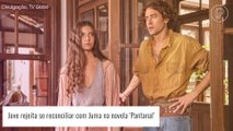 Novela 'Pantanal': Jove rejeita reconciliação com Juma após fuga da mulher. 'Desistiu de mim'