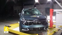 Le Kia Sportage obtient cinq étoiles aux crash-tests Euro NCAP 2022