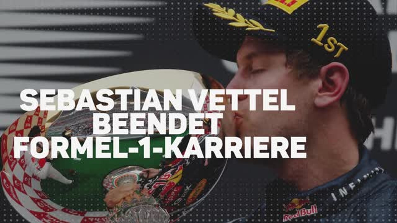 Sebastian Vettel beendet Formel-1-Karriere