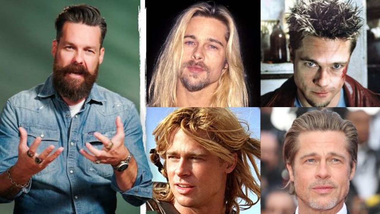 Pro Barber Critiques Brad Pitt's Most Iconic Hairstyles - video Dailymotion