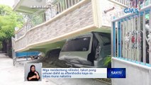 Mga residenteng nilindol, takot pang umuwi dahil sa aftershocks kaya sa labas muna nakatira | Saksi