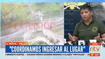 Felcc asegura coordinación para ingresar a Las Londras