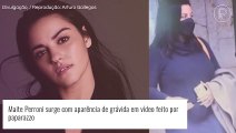 Maite Perroni: barriga da ex-RBD chama atenção em vídeo e gravidez vira suspeita de fãs