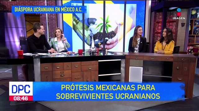 Proyecto de prótesis mexicanas busca apoyar a personas heridas durante la guerra en Ucrania
