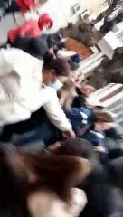 Protestas por violencia de género frente al Tribunal