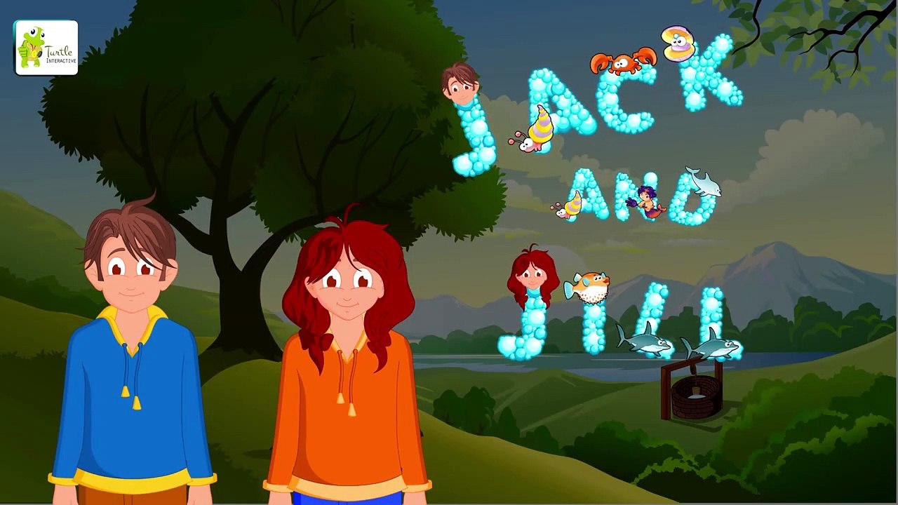 Jack and Jill went up the hill full rhyme | Nursery Rhyme for Kids