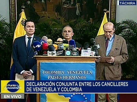Venezuela y Colombia acuerdan avanzar en la normalización de las relaciones bilaterales