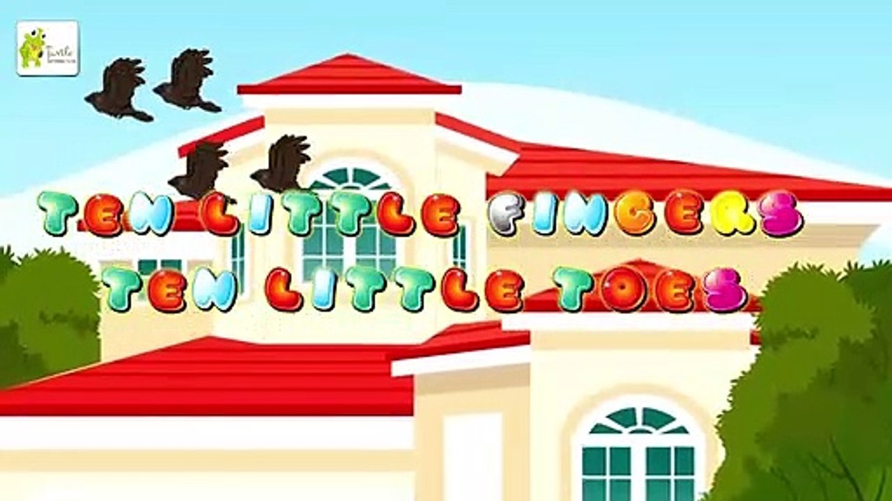 Ten Little Fingers Ten Little Toes - Kids Nursery Rhymes