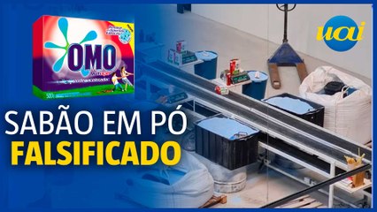 PM apreende 6 toneladas de sabão em pó falsificado