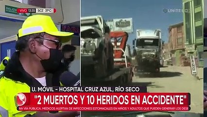 Accidente en la carretera a Desaguadero deja v´ctimas fatales y heridos